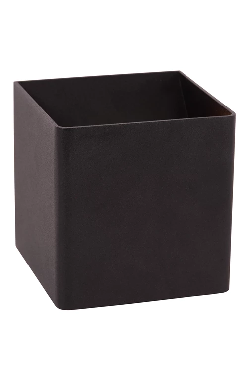 Lucide VERTIGO - Applique murale Rechargeable Intérieur/Extérieur - Batterie/Piles - LED Dim. - 1x6W 2700K - IP54 - Détecteur De Mouvement - Magnétique - Noir - éteint